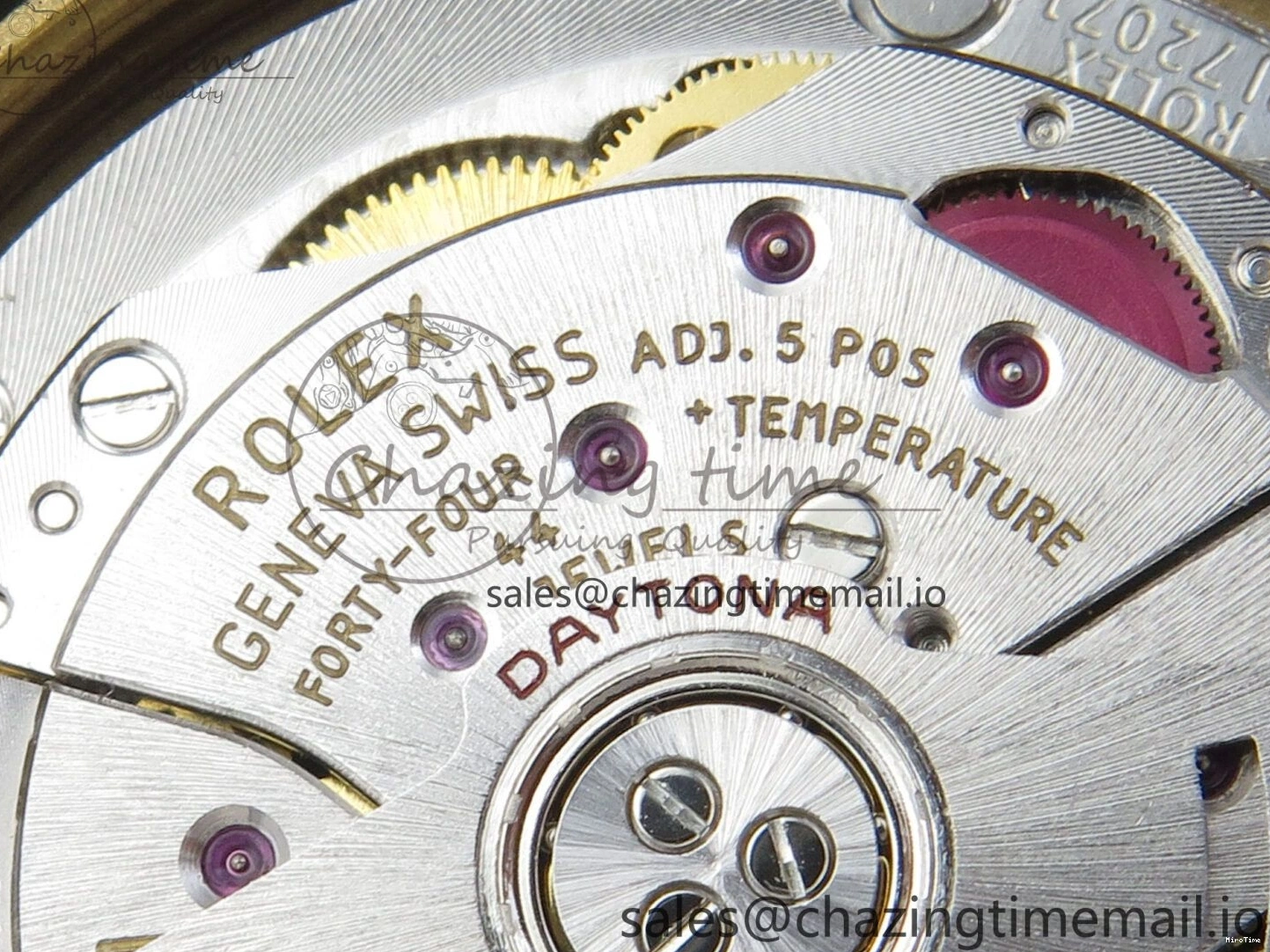 MiroTime 0218 Daytona 116518 QF 1:1 Best Edition Black Dial on Oysterflex Strap SH4130 V11（Gain Weight） GoodFit 170